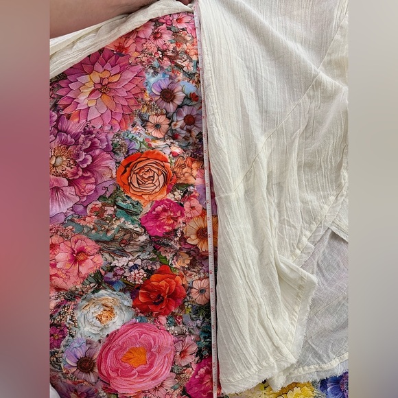 NWT Free People Songs Of Summer Pants in Nilla Cream - Picture 9 of 9